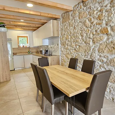 Stone House With Pool