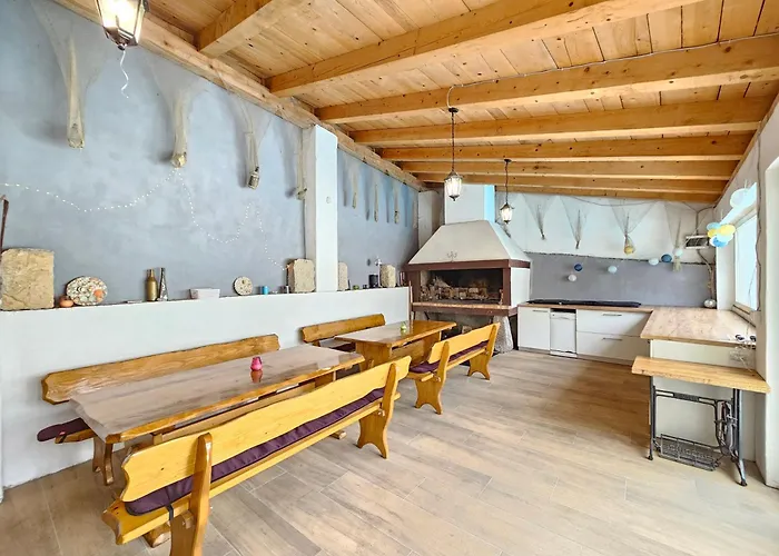 Stone House With Pool